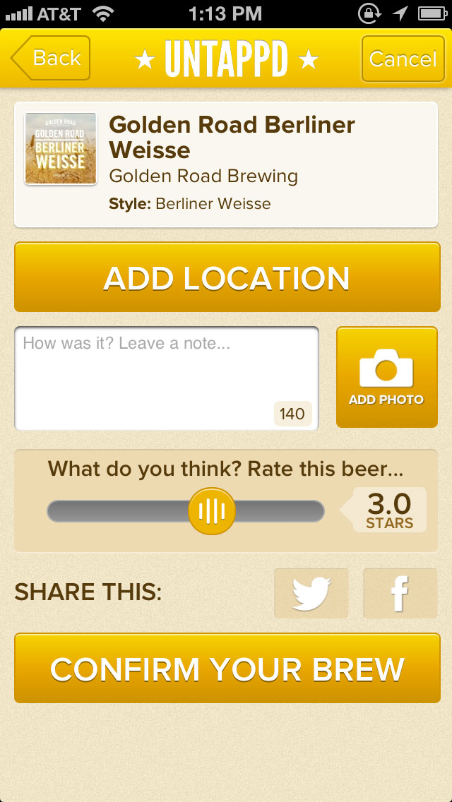 untappd app store